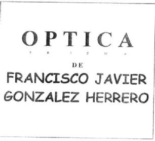 Imagen de OPTICA PRISMA DE FRANCISCO JAVIER GONZALEZ HERRERO