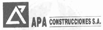 Imagen de APA CONSTRUCCIONES S.A