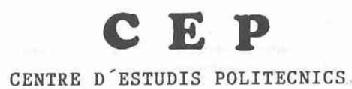 Imagen de CEP CENTRE D\'ESTUDIS POLITECNICS