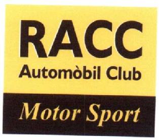 Imagen de RACC AUTOMOBIL CLUB MOTOR SPORT