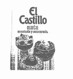 Imagen de EL CASTILLO NATA MONTADA Y AZUCARADA
