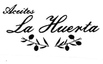 Imagen de ACEITES LA HUERTA