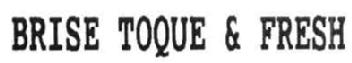 Imagen de BRISE TOQUE & FRESH