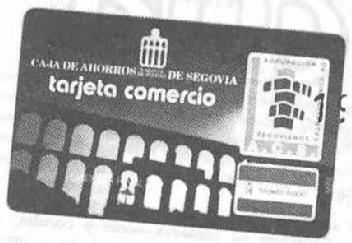 Imagen de CAJA DE AHORROS Y MONTE DE PIEDAD SEGOVIA TARJETA COMERCIO