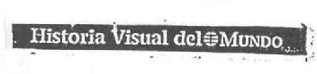 Imagen de HISTORIA VISUAL DEL MUNDO