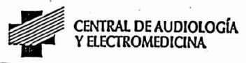 Imagen de CENTRAL DE AUDIOLOGIA Y ELECTROMEDICINA