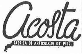 Imagen de ACOSTA FABRICA DE ARTICULOS DE PIEL