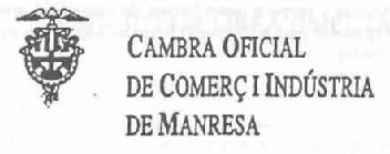 Imagen de CAMBRA OFICIAL DE COMERÇ I INDUSTRIA DE MANRESA