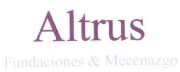 Imagen de ALTRUS FUNDACIONES & MECENAZGO