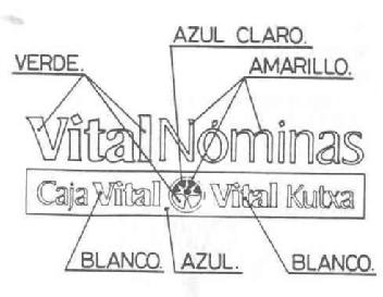 Imagen de VITAL NOMINAS CAJA VITAL VITAL KUTXA
