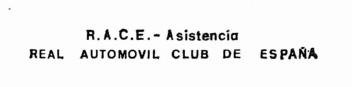 Imagen de R.A.C.E. ASISTENCIA REAL AUTOMOVIL CLUB DE ESPAÑA