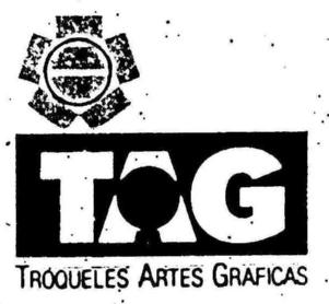 Imagen de TAG TROQUELES ARTES GRAFICAS