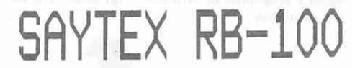 Imagen de SAYTEX RB-100