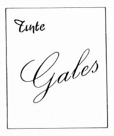 Imagen de TINTE GALES