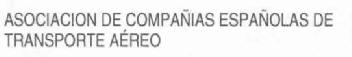 Imagen de ASOCIACION DE COMPAÑIAS ESPAÑOLAS DE TRANSPORTE AEREO