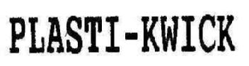 Imagen de PLASTI-KWICK
