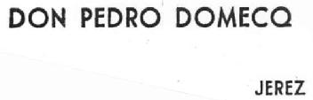 Imagen de DON PEDRO DOMECQ JEREZ