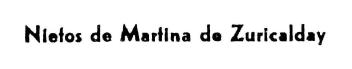 Imagen de NIETOS DE MARTINA DE ZURICALDAY