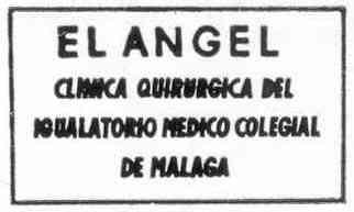 Imagen de EL ANGEL CLINICA QUIRURGICA DEL IGUALATORIO MEDICO COLEGIAL DE MALAGA