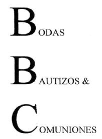 Imagen de BODAS BAUTIZOS & COMUNIONES