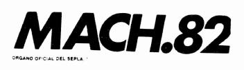 Imagen de MACH.82 ORGANO OFICIAL DEL SEPLA