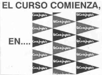 Imagen de EL CURSO COMIENZA, EN.... EL CORTE INGLES