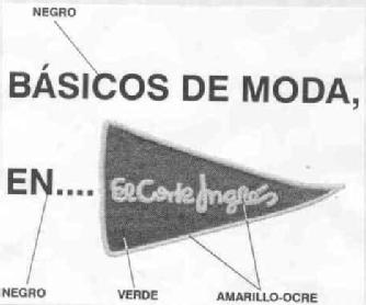 Imagen de BASICOS DE MODA, EN.... EL CORTE INGLES