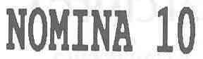 Imagen de NOMINA 10