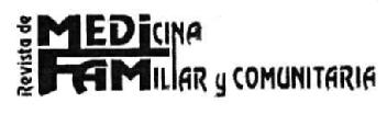 Imagen de REVISTA DE MEDICINA FAMILIAR Y COMUNITARIA