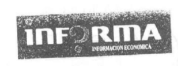 Imagen de INFORMA INFORMACION ECONOMICA