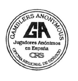 Imagen de GAMBLERS ANONYMOUS GA JUGADORES ANONIMOS EN ESPAÑA ORS OFICINA REGIONAL DE SERVICIO