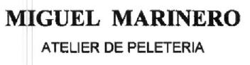 Imagen de MIGUEL MARINERO ATELIER DE PELETERIA