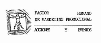 Imagen de FACTOR HUMANO DE MARKETING PROMOCIONAL ACCIONES Y EVENTOS