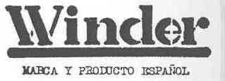 Imagen de WINDER MARCA Y PRODUCTO ESPAÑOL