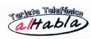 Imagen de TARJETA TELEFONICA ALHABLA