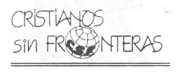 Imagen de CRISTIANOS SIN FRONTERAS