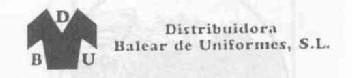 Imagen de DBU DISTRIBUIDORA BALEAR DE UNIFORMES, S.L