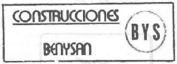 Imagen de CONSTRUCCIONES BENYSAN BYS