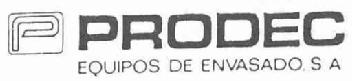 Imagen de P PRODEC EQUIPOS DE ENVASADO S.A