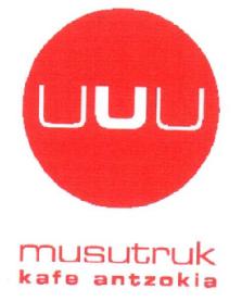 Imagen de MUSUTRUK KAFE ANTZOKIA