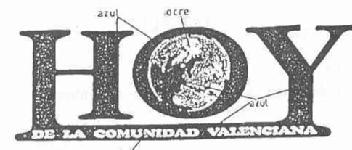 Imagen de HOY DE LA COMUNIDAD VALENCIANA