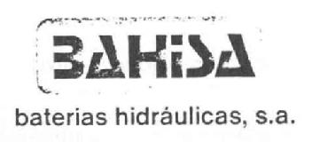 Imagen de BAHISA BATERIAS HIDRAULICAS, S.A