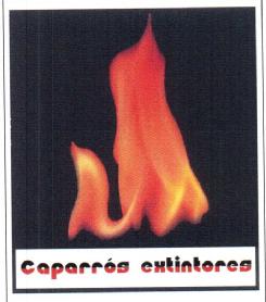 Imagen de CAPARROS EXTINTORES