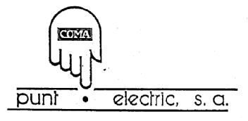 Imagen de COMA PUNT . ELECTRIC, S.A