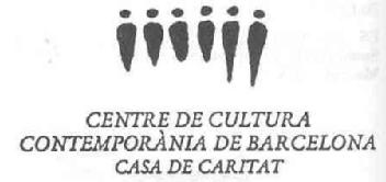 Imagen de CENTRE DE CULTURA CONTEMPORANIA DE BARCELONA CASA DE CARITAT