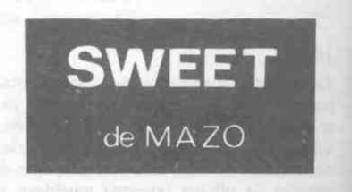 Imagen de SWEET DE MAZO