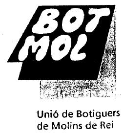 Imagen de BOT MOL UNIO DE BOTIGUERS DE MOLINS DE REI