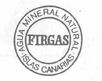 Imagen de AGUA MINERAL NATURAL FIRGAS ISLAS CANARIAS
