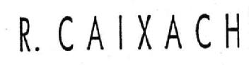 Imagen de R. CAIXACH