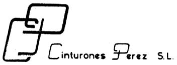 Imagen de CINTURONES PEREZ S.L